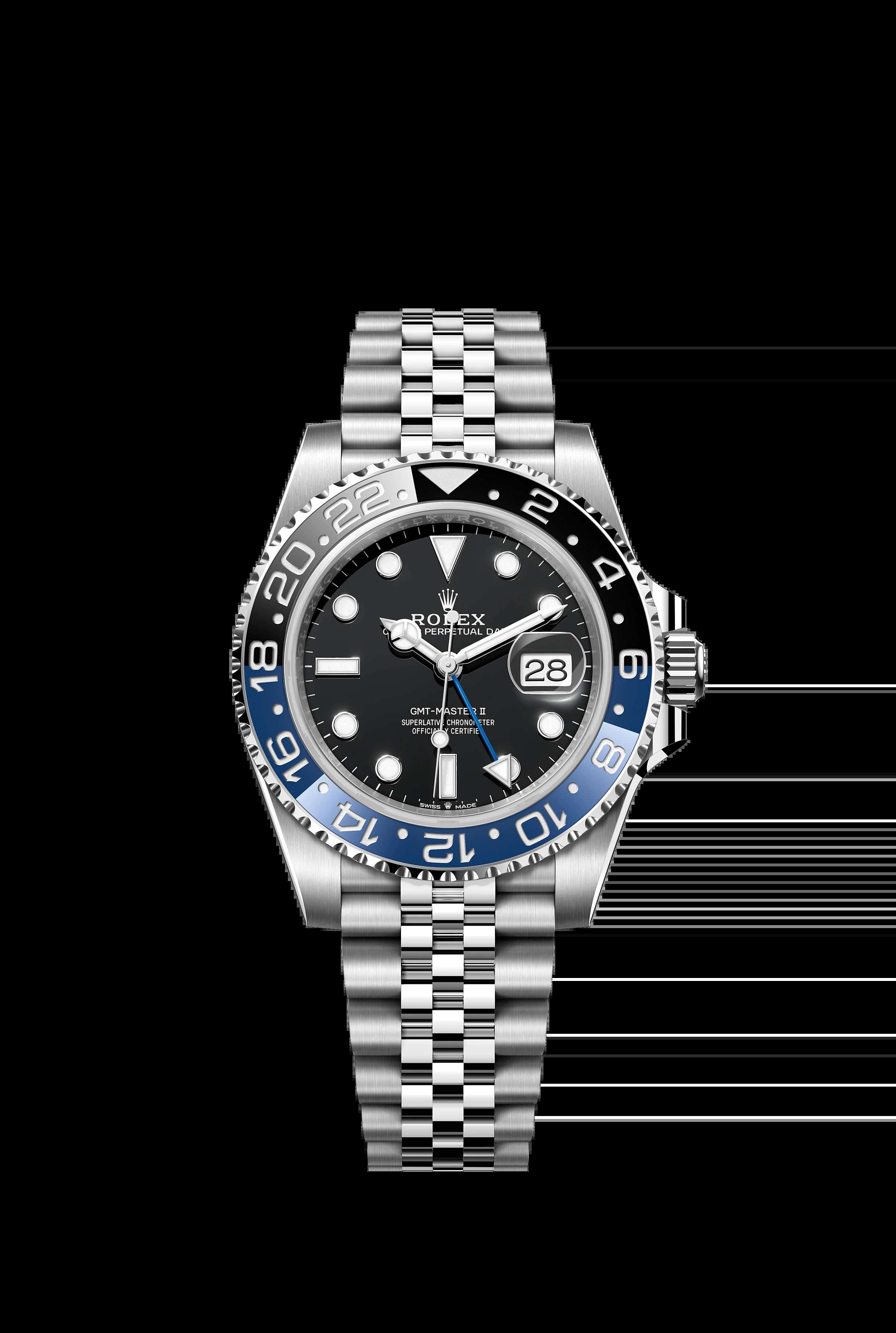 Rolex GMT-Master II - Batgirl (126710BLNR)